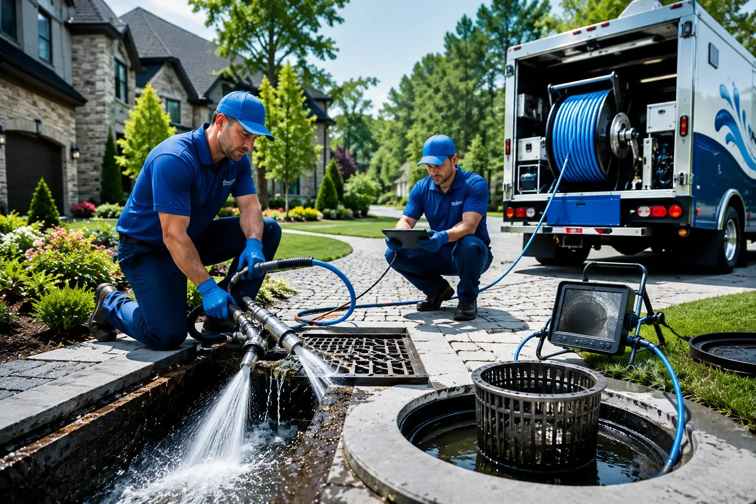 Local outdoor drain cleaning professionals in Smithshire, IL